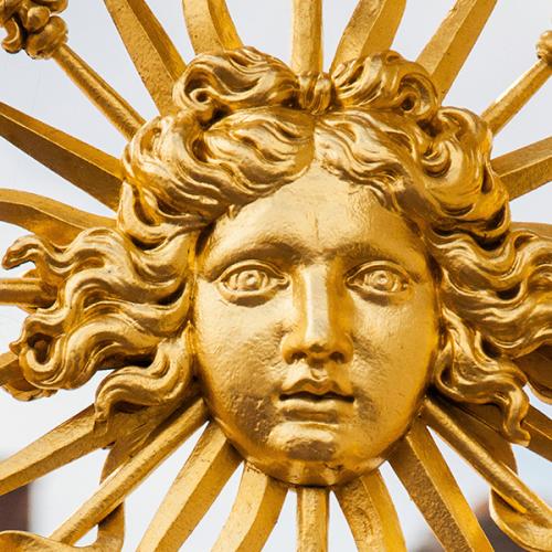 The Sun king in Paris